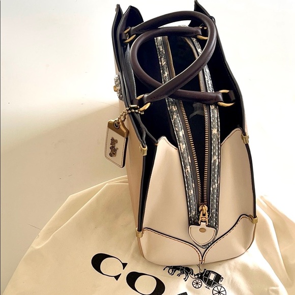 Coach Mason Carryall With Snakeskin - Picture 8 of 8